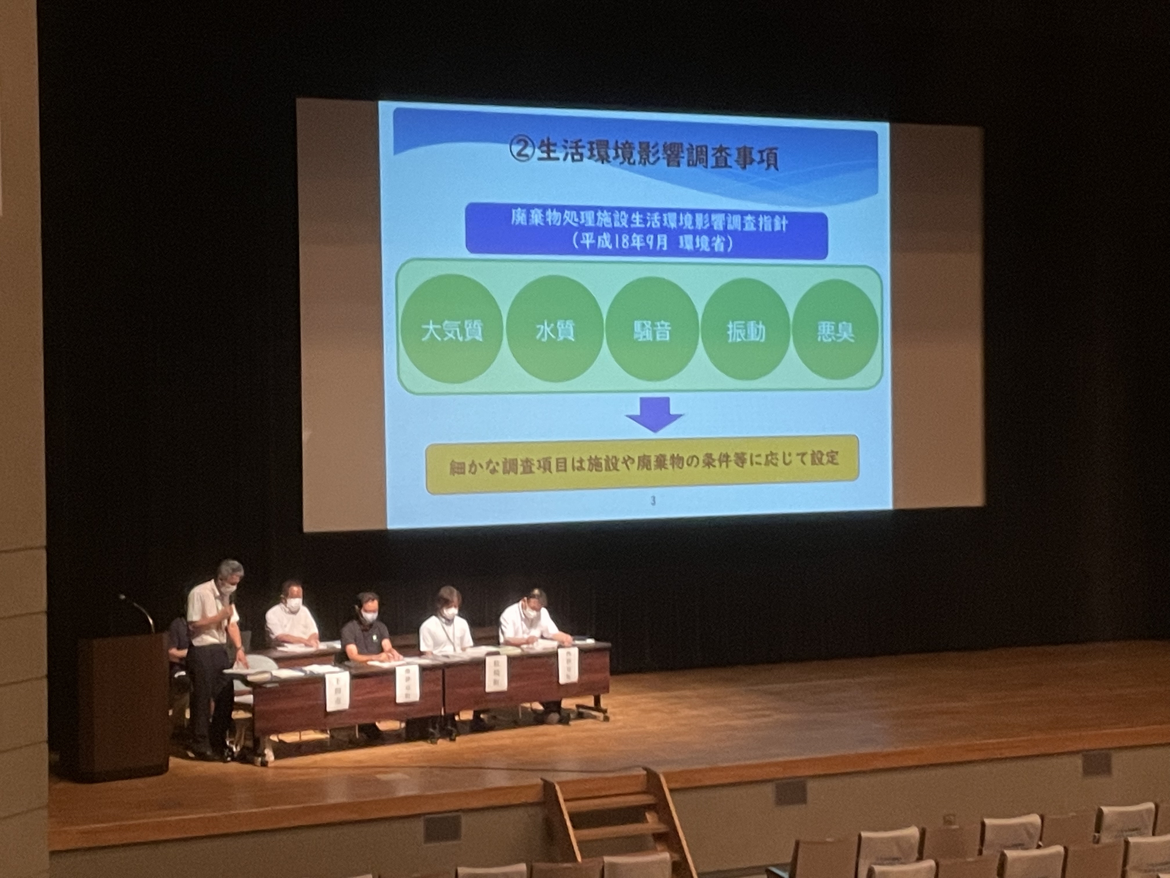 説明会の状況 説明会の状況